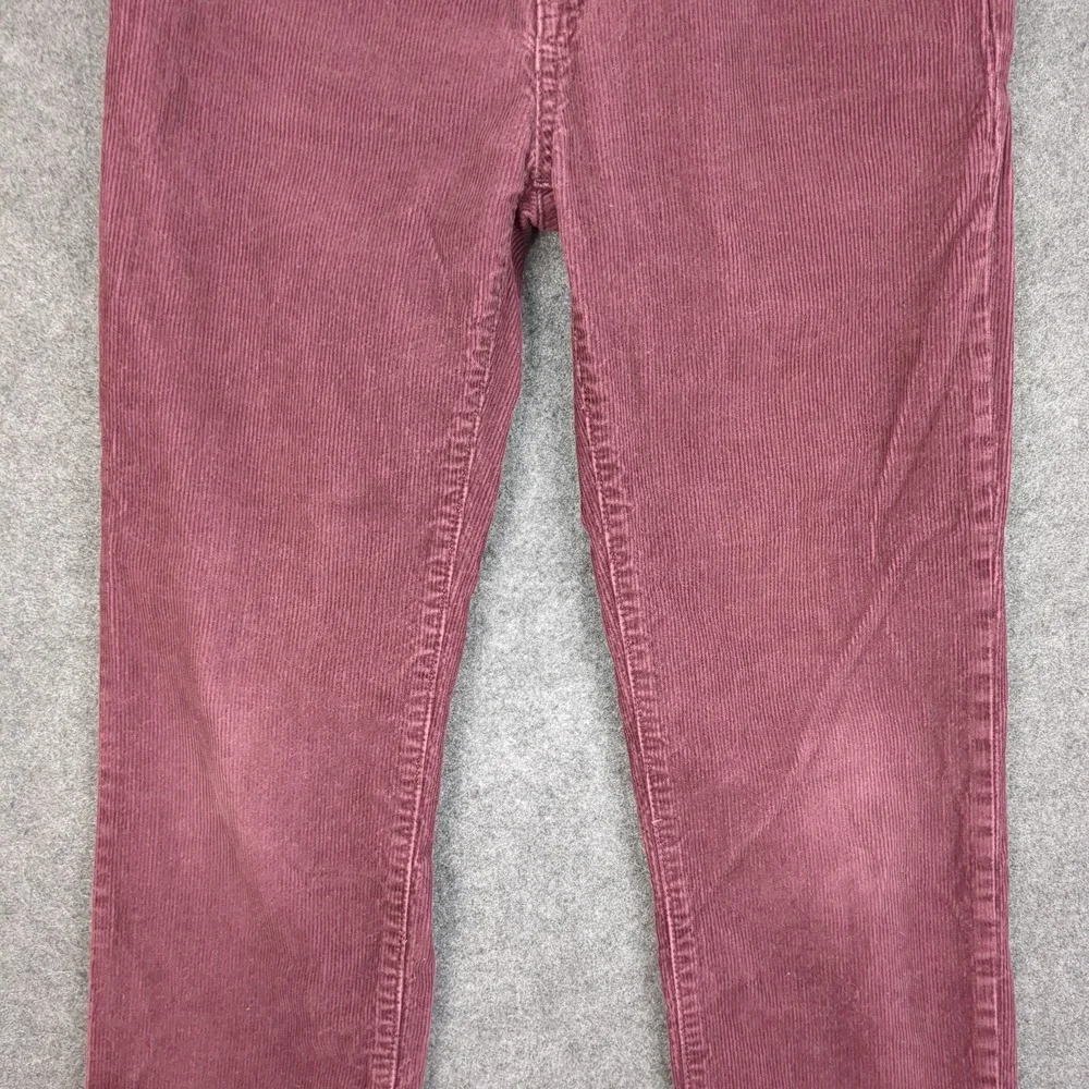 Gap Kids Corduroy Pants Burgundy Size 12 Original Fit Casual Trousers‎